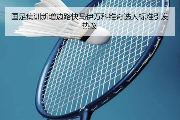国足集训新增边路快马伊万科维奇选人标准引发热议